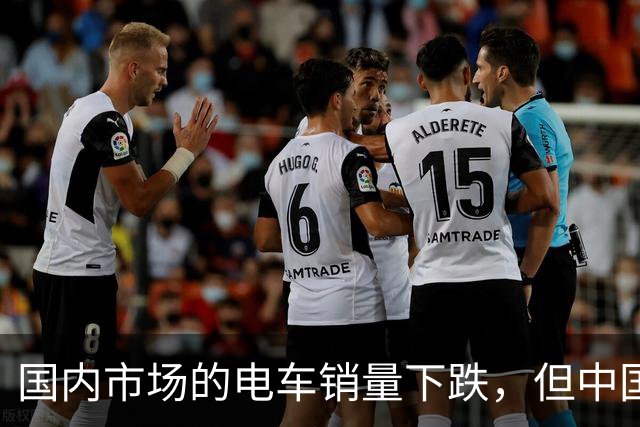 国内市场的电车销量下跌，但中国车圈新恒大可能先在海外爆发